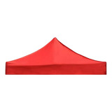 Lona Da Tenda 3 X 3 Vermelha Medida 2,9x2,9 Metros Sanfonada
