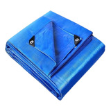 Lona Encerado 10x8 M Impermeável Carreteiro Cobertura Azul - Promoção 