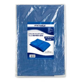 Lona Encerado 3x2 Plastica Azul Impermeável