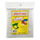 Lona Plástica 3x3m Transparente - Plasilona