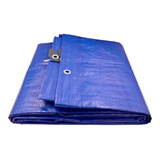 Lona Plástica Azul Impermeável 65 Micras Multiuso 2x2 Leve