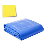 Lona Plastica Azul Impermeável Ik 300 Micras Multiuso 11x5