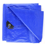 Lona Plástica Cobertura Impermeável Azul 3x3