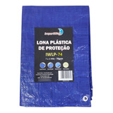 Lona Plástica Encerado Impermeável Importway 7mx4m Multiuso