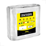 Lona Plástica Impermeável 300 Micras 4x6 Cores Cor Branco