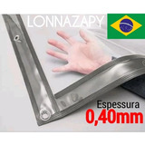 Lona Plástica Transparente Lonnazapy Com Ilhós - Sob Medida!