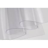Lona Pvc 0,60mm Transparente Incolor Toldo Cristal 1,0x1,4m