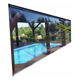 Lona Pvc 040 Transparente Incolor 200,cm  X 090,cm So3m