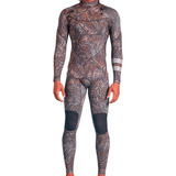 Long John Hurley Plus 3.2 Mm Fullsuit Neoprene Surf Printed