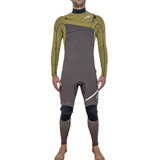 Long John Mormaii Manga Longa Chestzip 2mm - Masculino