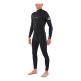Long John Rip Curl Dawn Patrol 3.2 Mm E5 Chest Zip Preto