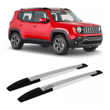 Longarina Teto Renegade 2015 2016 2017 Projecar Prata Jeep