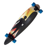 Longboard Skate Abec Rolamento Shape Rodas Completo Surfista