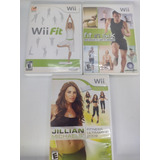 Lote 03 Jogos Fit Nintendo Wii