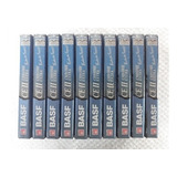 Lote 10 Fitas Cassete Basf Chrome Ce-ll 60 Min Virgens 