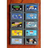 Lote 10 Jogo Corrida Original Nintendo Gba Game Boy Advance