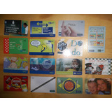 Lote 15 Cartões Telefônicos Diferentes Lt02