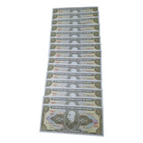 Lote 15 Cédulas 5 Cruzeiros Antigos Sequenciais Serie 2829a
