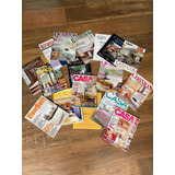 Lote 16 Revistas Decoração + Encartes: Casa Cláudia E Outras