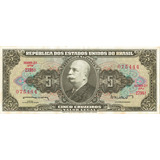 Lote 19 Cédulas 1950 Cinco Cruzeiros Ótimo Estado Série 2798