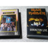 Lote 2 Fitas Vhs Iron Maiden