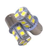 Lote 20 Lâmpada Led Ba15s-67 Lanterna Ré 10w 24v Caminhão
