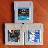 Lote 3 Jogos Do Batman 100% Originais Nintendo Gb Game Boy