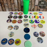 Lote 35 Tazos Ping Pong Buzzy