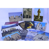 Lote 50 Cartões Postais Do Mundo Cartão Postal Sem Uso De Amyr G. M. Pela Z-art