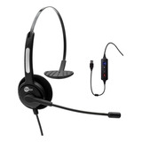 Lote 5pçs Headset Usb Voip C/