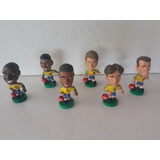 Lote 6 Bonecos Mini Craques Coca Cola '1998'