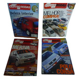 Lote 6 Revistas Quatro Rodas 4 Exemplares Usado