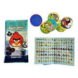 Lote 7 Tazos Angry Birds - Raríssimos De Barcelona / Espanha
