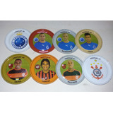 Lote 8 Tazos Footcaps Desafio De Campeões Brasileirão 2007