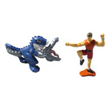 Lote C/ 2 Bonecos Bandai - Digimon E Power Rangers