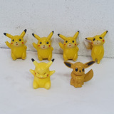 Lote C/ 6 Mini Pikachu -