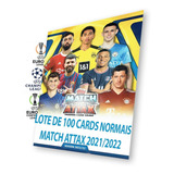 Lote De 100 Cards Normais Match Attax 2021/2022