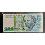 Lote De 100 Cedulas 200 Cruzeiros 1990 C215 Fe.