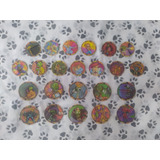 Lote De 33 Tazos & Gigan Tazos Do Da Elma Chips 
