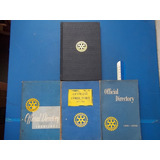 Lote De 4 Livros Rotary International