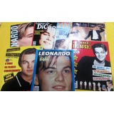 Lote De 7 Revistas / Posters - Leonardo Dicaprio P/ Colecina