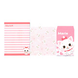 Lote De Papel De Carta Importado Japão Disney Gatinha Marie