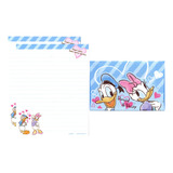 Lote De Papel De Carta Importado Jp Disney Donald Margarida