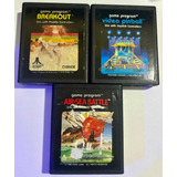 Lote Jogos Atari 2600 - Breakout