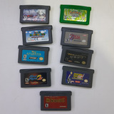 Lote Jogos Paralelos Game Boy Advance