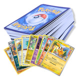 Lote Pack 100 Cartas Pokémon Aleatórios