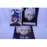 Lote Rita Lee Dropz + Revista Veja Poderosa Edição 2841 A...
