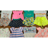 Lote Roupas Bebê Menina Tam 12