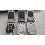 Lote Samsung Sgh C-510l X480 LG C1100