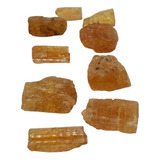 Lote Topázio Imperial Pedra Bruto Natural Colecionar